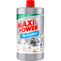 Manual dishwashing liquid Maxi Power Platinum refill 1000 ml (4823098408475)