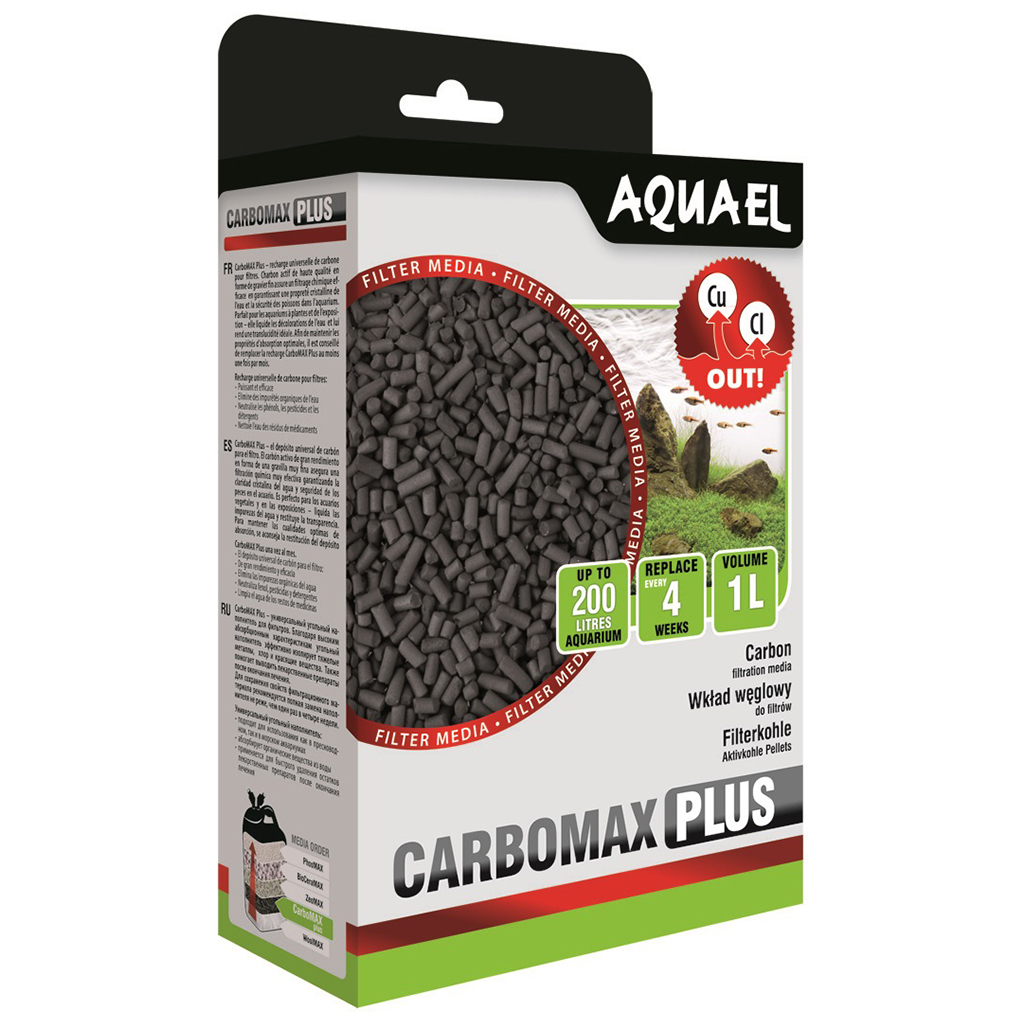 Наповнювач для акваріумного фільтра AquaEl CarboMAX plus 1 л (5905546053990)