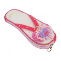 Cool For School pencil case 1 compartment Pink (J-2211-pink)