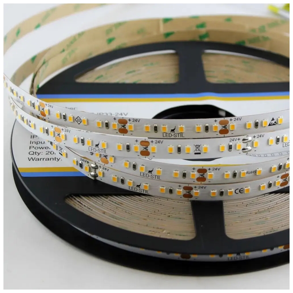 Світлодіодна стрічка LED-STIL 2700K 2 Вт/м 2835 120 діодів IP33 24 Вольта 220 lm (DFN2835-120B27-2w-IP33-24V)