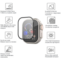 Скло захисне Drobak Apple Watch Ultra 2 49mm Black Frame A+ (323209)
