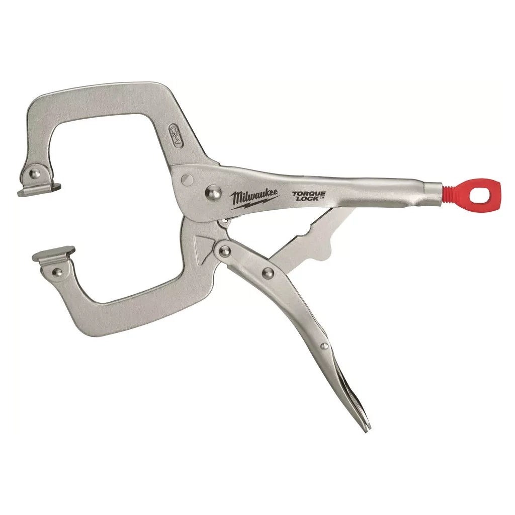Струбцина Milwaukee Torque Lock, тип С, 280мм, шарнірні губки (4932471727) Струбцина Milwaukee Torque Lock, тип С, 280мм, шарнірні губки (4932471727)