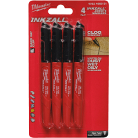 Milwaukee marker set INKZALL for construction site thin 4 pcs. (4932480551)