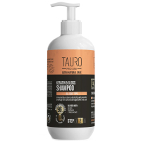 Shampoo for animals Tauro Pro Line Ultra Natural Care Keratin & Gloss 400 ml (TPL63606)