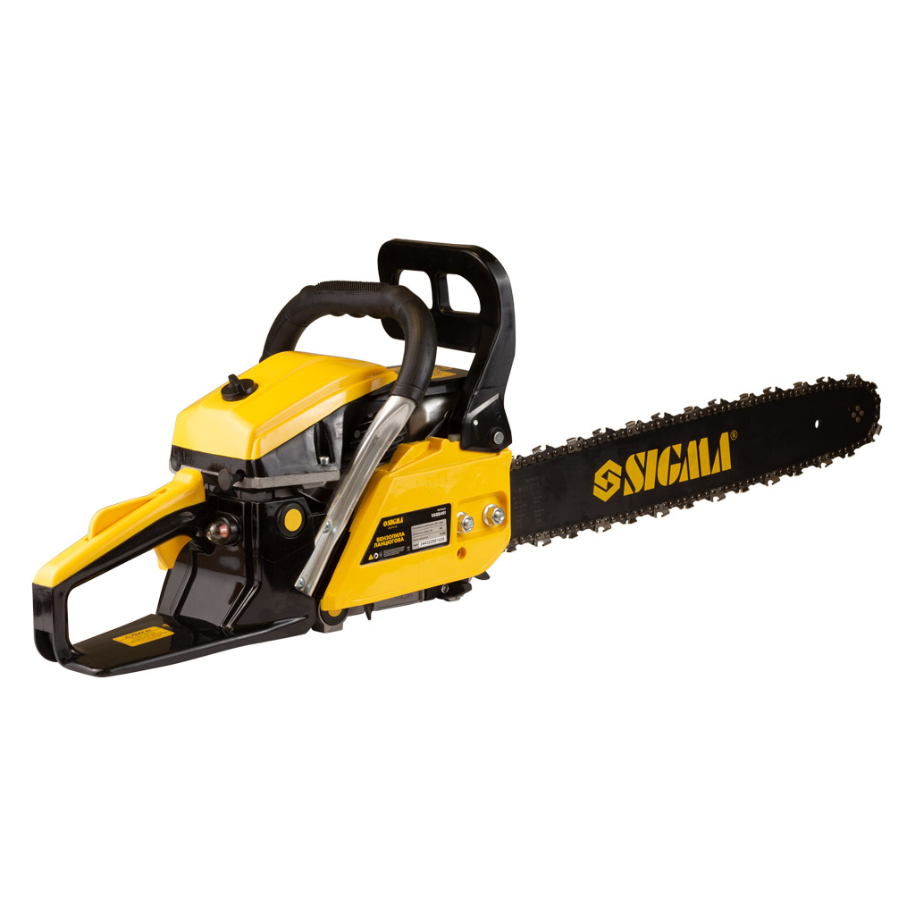 Ланцюгова пила Sigma 2.4кВт, шина 45см, крок ланцюга 0.325 (5605491)