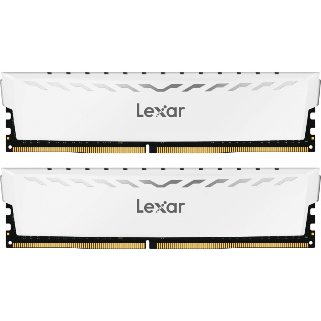 Модуль пам'яті для комп'ютера DDr432GB (2x16GB) 3600 MHz Thor White Lexar (LD4BU016G-R3600GDWG)