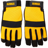 Protective gloves DeWALT size L/9, with palm and finger pads (DPG21L)