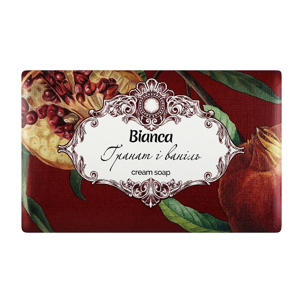 Тверде мило Bianca Гранат і ваніль 200 г (4823107604638)