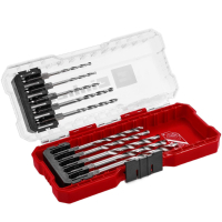 Einhell HSS metal drill set, 10 pcs., 2-6.5mm, case (108723)