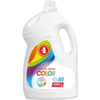 Washing gel #1 Color Synthetic 4 kg (4820270631577)