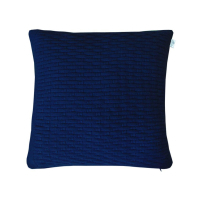 Pillowcase Provence decorative knitted chateau dark blue 45x45 (011691)