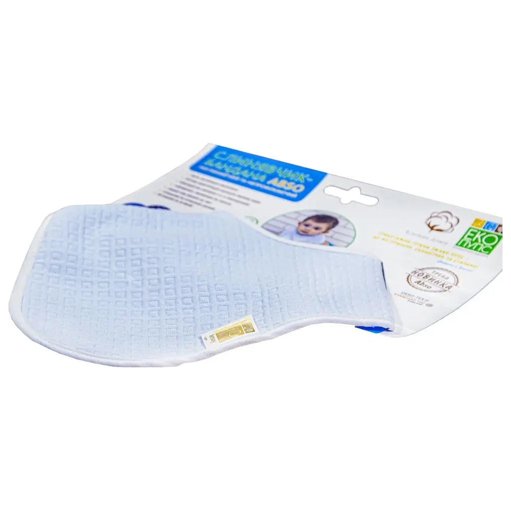 Слинявчик Еко Пупс Jersey Abso бандана 25x20 (блакитний) (WBBJA016)