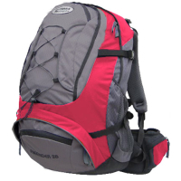 Tourist backpack Terra Incognita Freerider 35 red / gray (4823081501459)