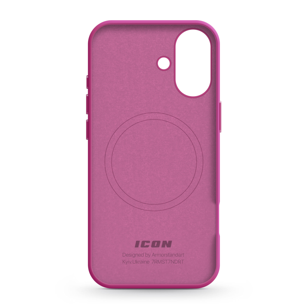 Чохол до мобільного телефона Armorstandart ICON2 MagSafe Apple iPhone 16 Fuchsia (ARM81314)