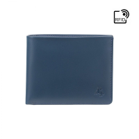 Visconti VSL33 TAP-N-GO Wallet with RFID Steel Blue-Black (VSL33 BL/BLK)
