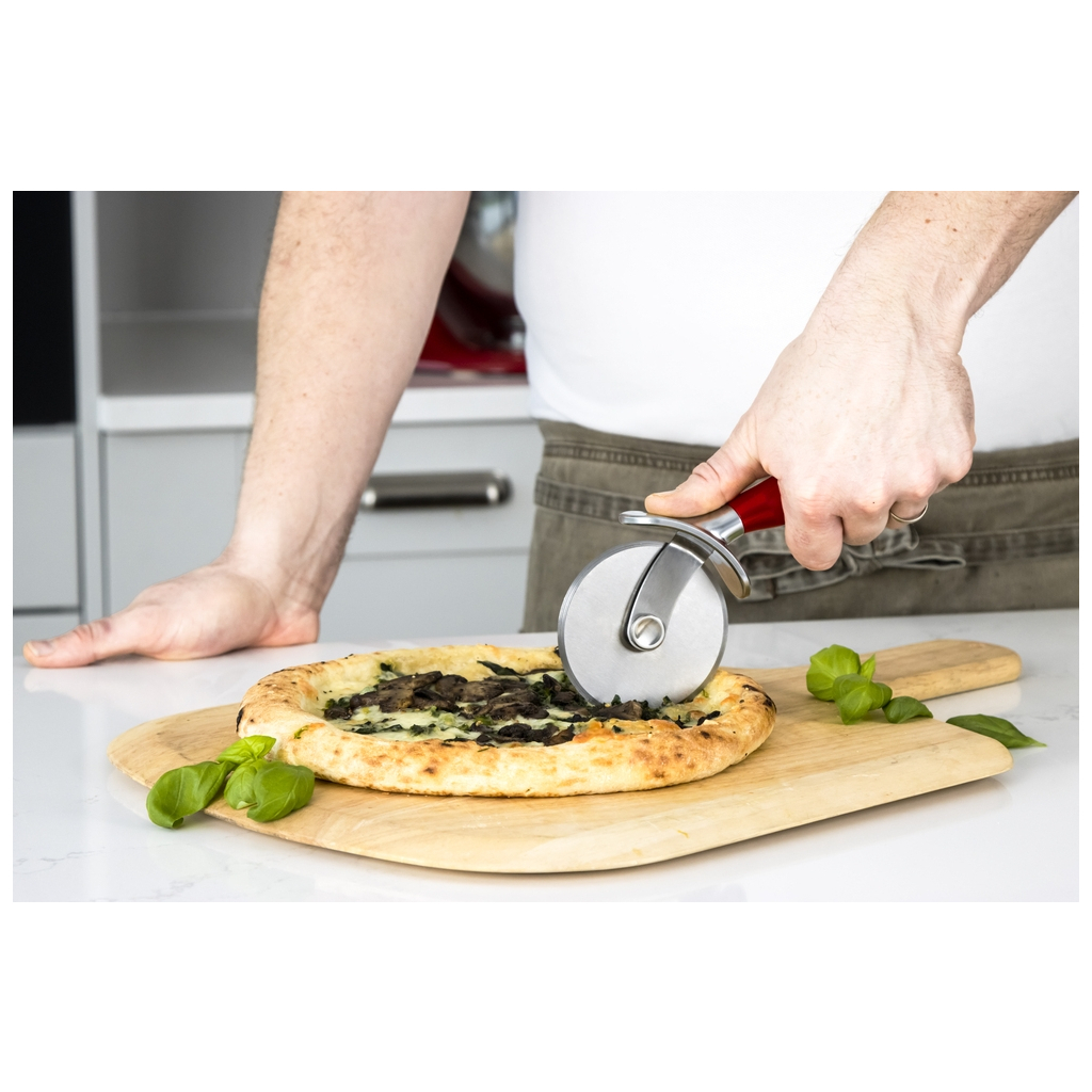 Ніж для піци KitchenAid Coreline, 22,7 см, червоний (KAG113OHERE)