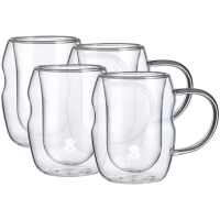 MasterPro Mixology Double Wall Cups 50ml Set of 4 (BGMP-20209)