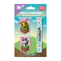 Закладки для книг Yes магнітні Minecraft Spring 3 шт (708343)