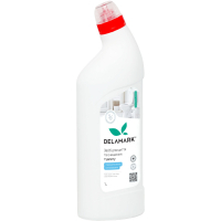 Toilet cleaner DeLaMark White cotton flowers 1 l (4820152333650)