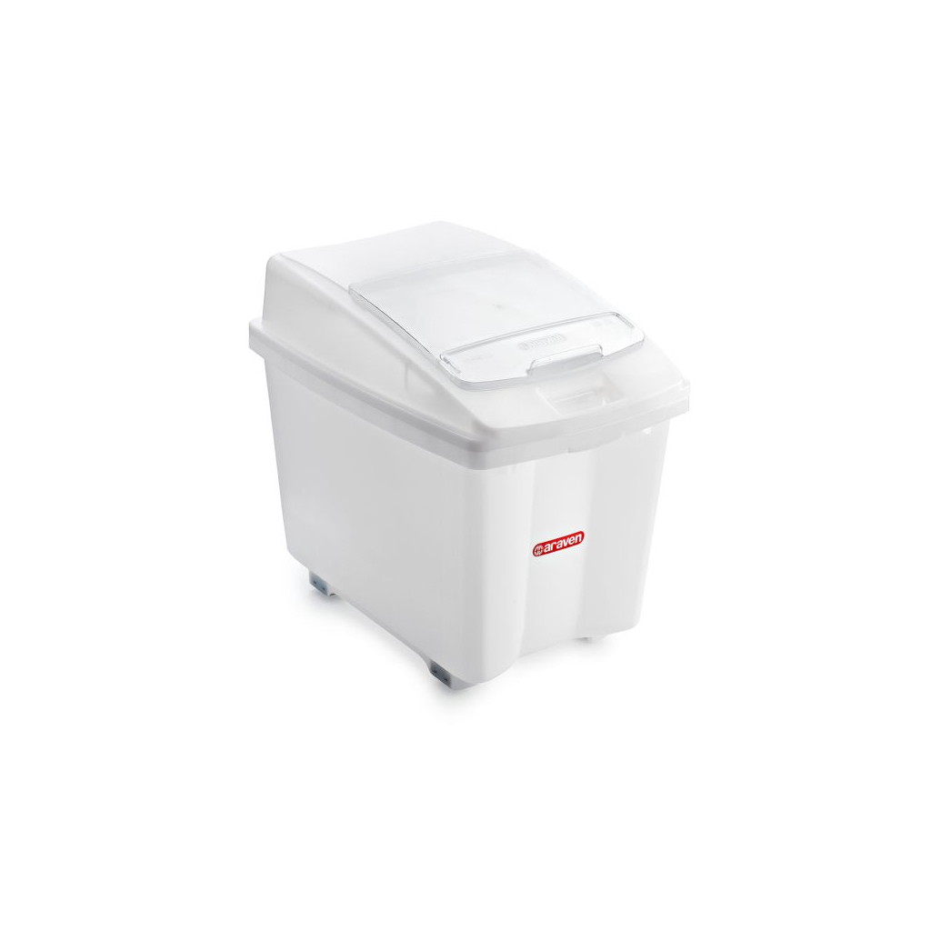 Харчовий контейнер Araven на колесах з кришкою h 56 см 80 л (00919) Харчовий контейнер Araven на колесах з кришкою h 56 см 80 л (00919)