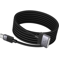 Кабель живлення USB-C to Mag3 1.0m Magnetic U141 black HOCO (6942007642088)