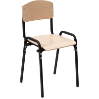 School chair Sector ISO collapsible black (ISO -M Black)