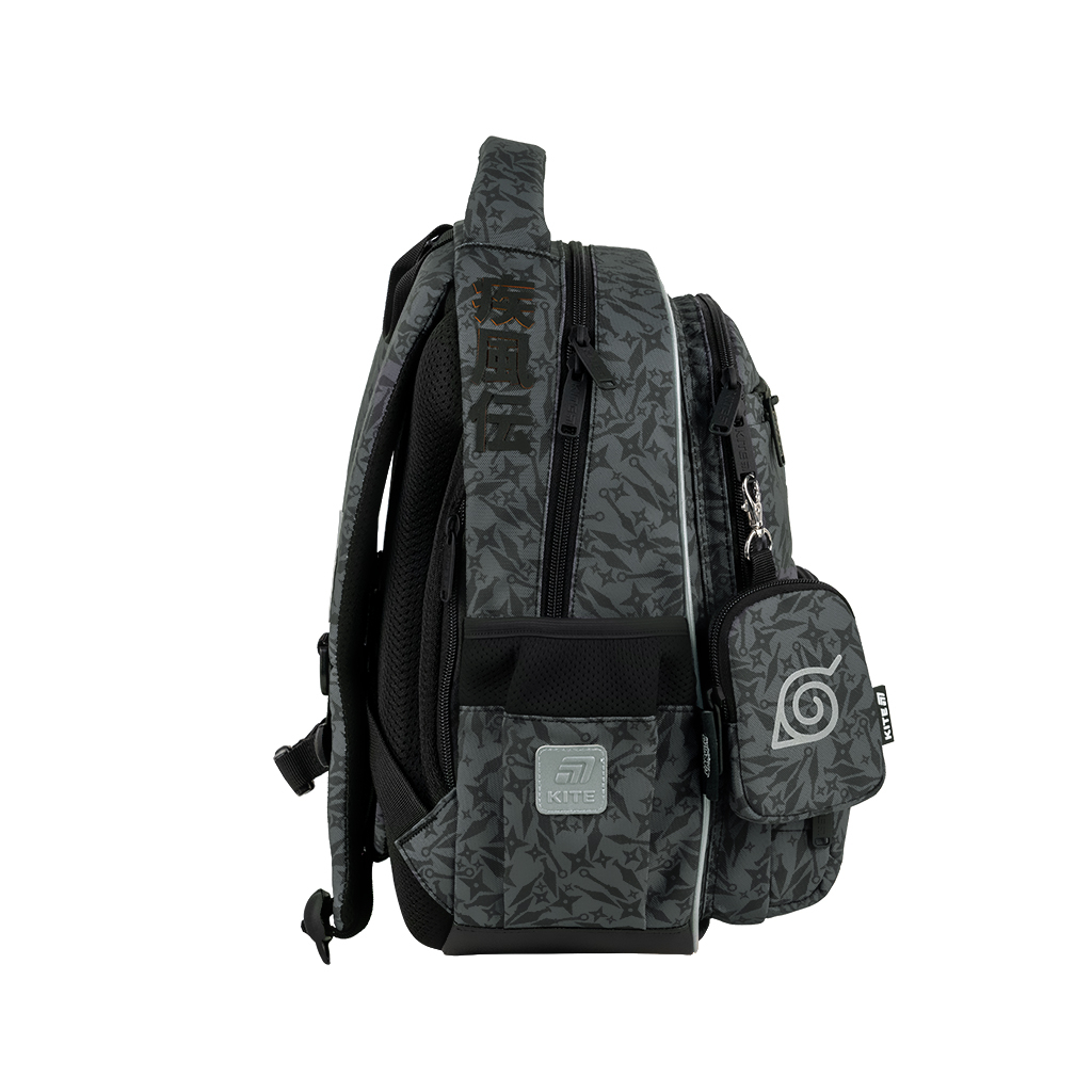 Шкільний набір Kite Education Naruto Shippuden 773 (рюкзак + пенал + сумка для взуття) (SET_NR25-773M)