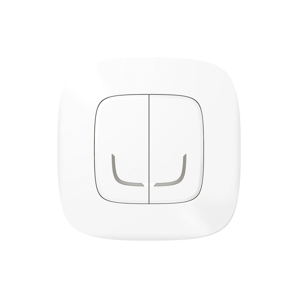 Розумний вимикач Legrand Netatmo Valena Allure wireless switch 2 button white (752587)