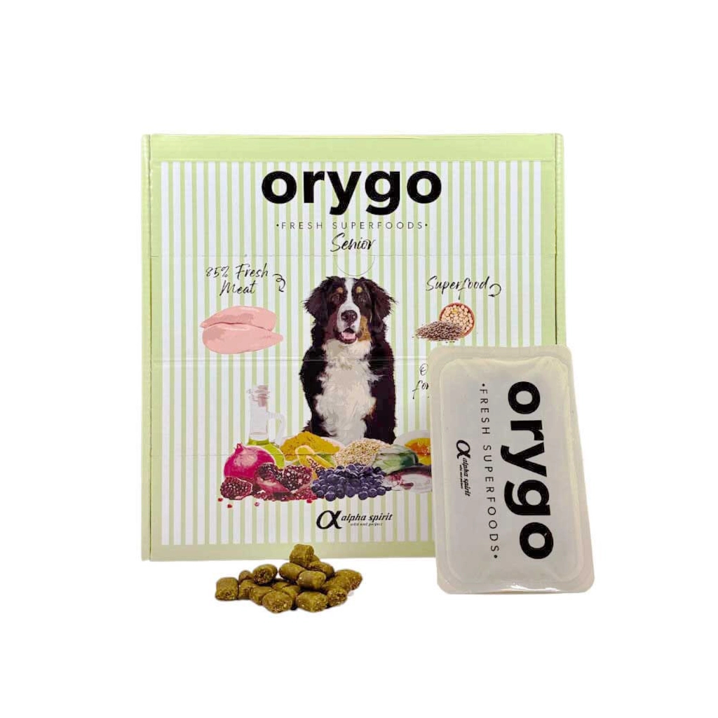 Напіввологий корм для собак Orygo Senior (18х200 г) 3.6 кг (8436586312176)