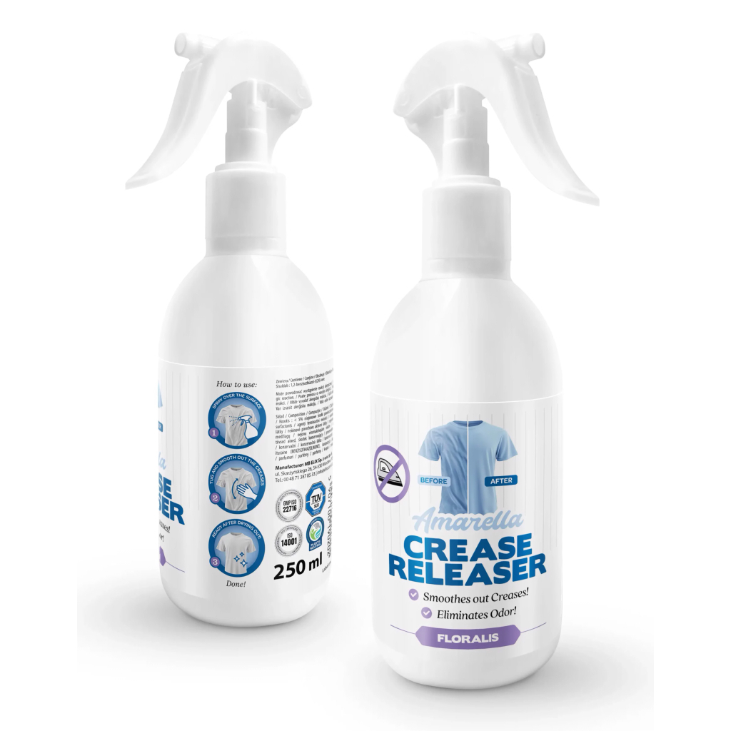 Засіб для прасування Amarella Праска-спрей розгладжувач складок Floralis 250 мл (5907100190202)