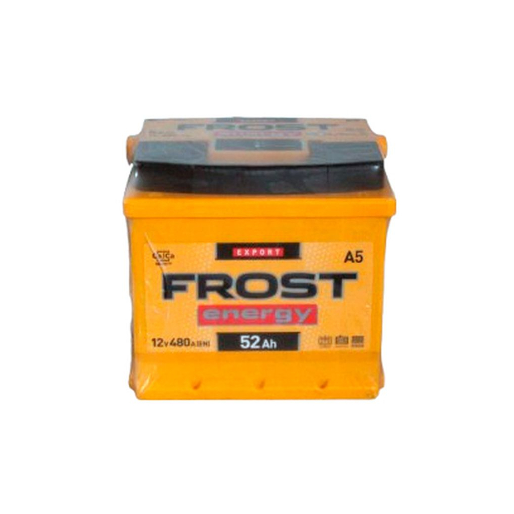 Акумулятор автомобільний FROST ENERGY 52Ah (+/-) Акумулятор автомобільний FROST ENERGY 52Ah (+/-)