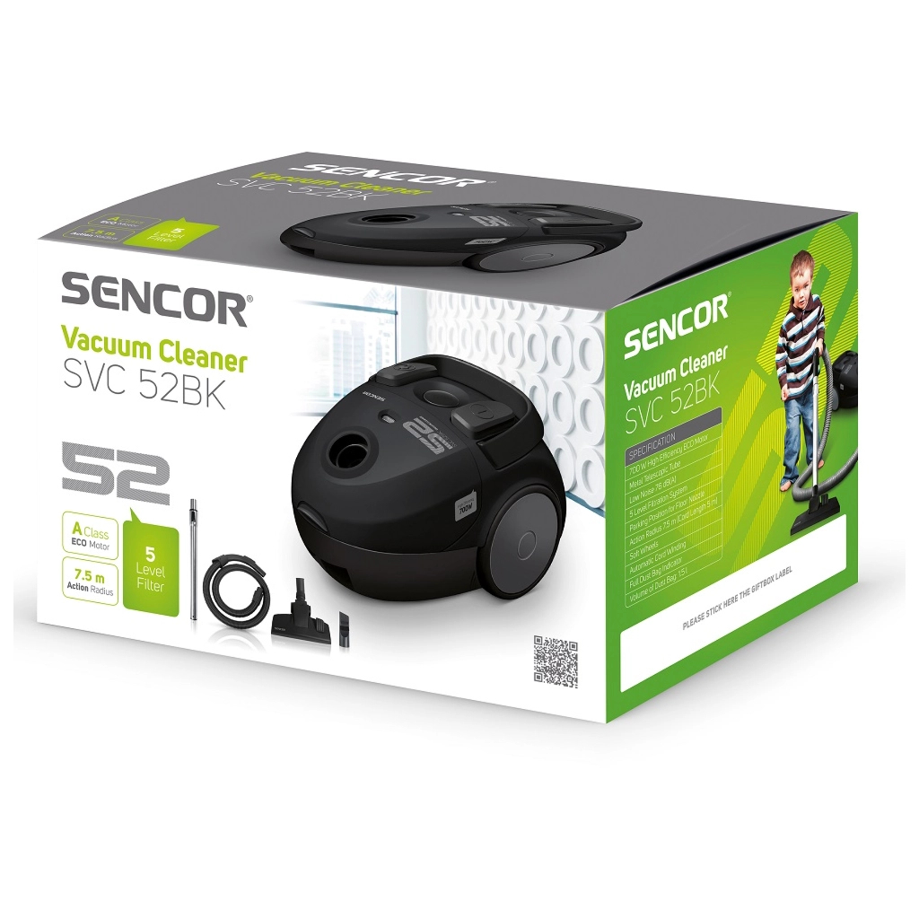 Пилосос Sencor SVC 52BK Пилосос Sencor SVC 52BK