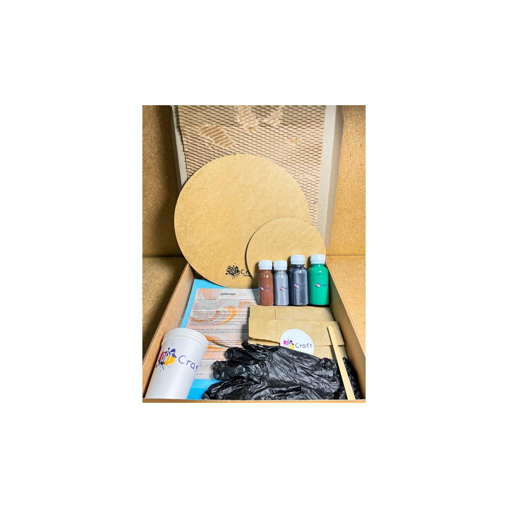 Набір для творчості ArtCraft Fluid Art Земля (16504-AC) Набір для творчості ArtCraft Fluid Art Земля (16504-AC)