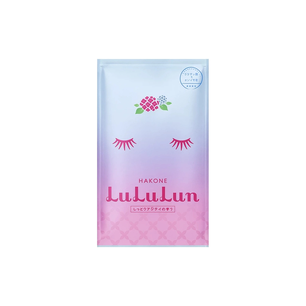 Маска для обличчя Lululun Face Mask Hakone Hydrangea Інтенсивно зволожуюча З екстрактом гортензії 1 шт х 5 уп (4582305068115)
