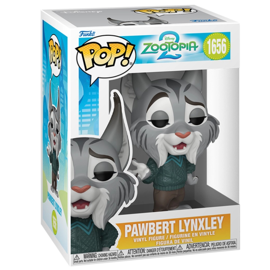 Фігурка Funko Pop серії Зоотрополіс 2 - Пазуроберт Рисьлі (86638) Фігурка Funko Pop серії Зоотрополіс 2 - Пазуроберт Рисьлі (86638)