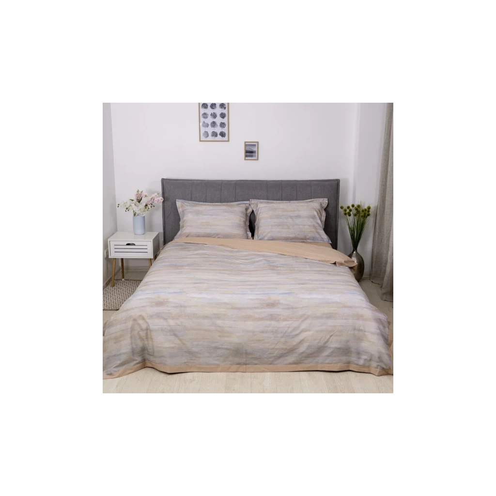 Постільна білизна Viluta 02 Brushed Warm Cotton (50 х 70 - 2 шт) євро (W02_Warm_ev)