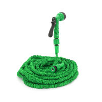 Шланг для поливу Voltronic KY-375G, 10-37.5м/125ft, + розпилювач, насадка на кран, Green, Box (KY-375G)