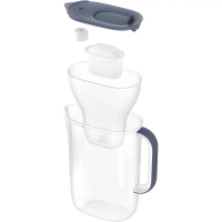 Фільтр-глечик Brita Style Essential MXPro 2.4л з картриджем сіро-блакитний (1058042)