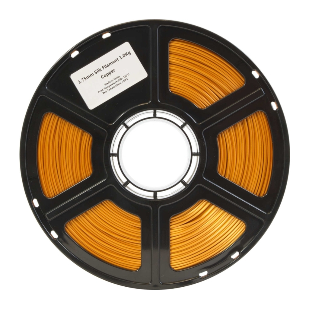 Пластик для 3D-принтера Flashforge PLA 1,75mm 1kg Silk Copper (SLC)