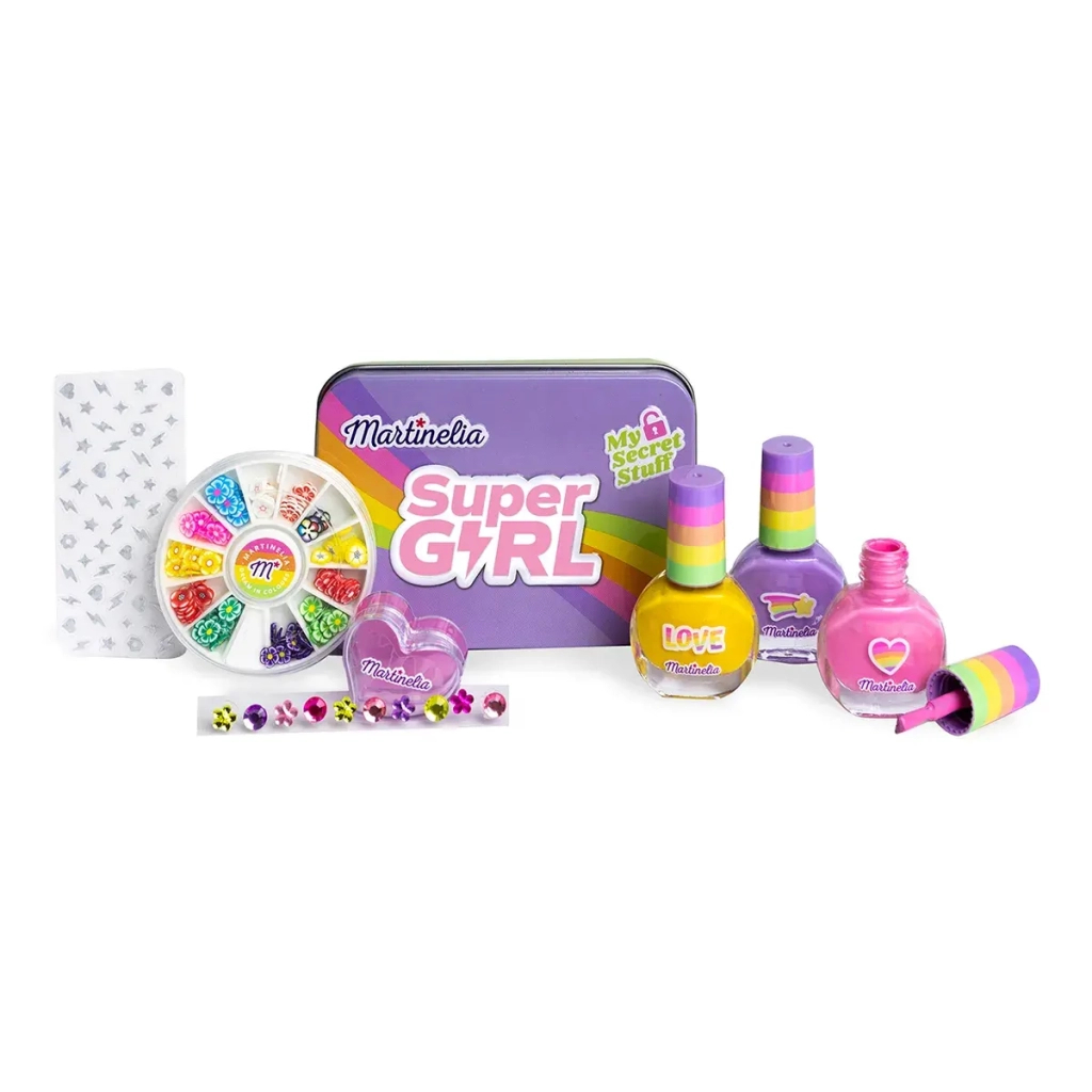 Дитяча косметика Martinelia набір для манікюру Super girl (44058)