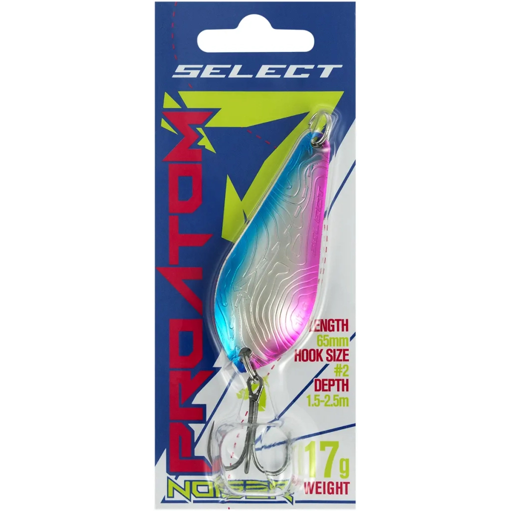 Блешня Select ProAtom Noiser 17.0g 65mm 05 (1870.78.90) Блешня Select ProAtom Noiser 17.0g 65mm 05 (1870.78.90)