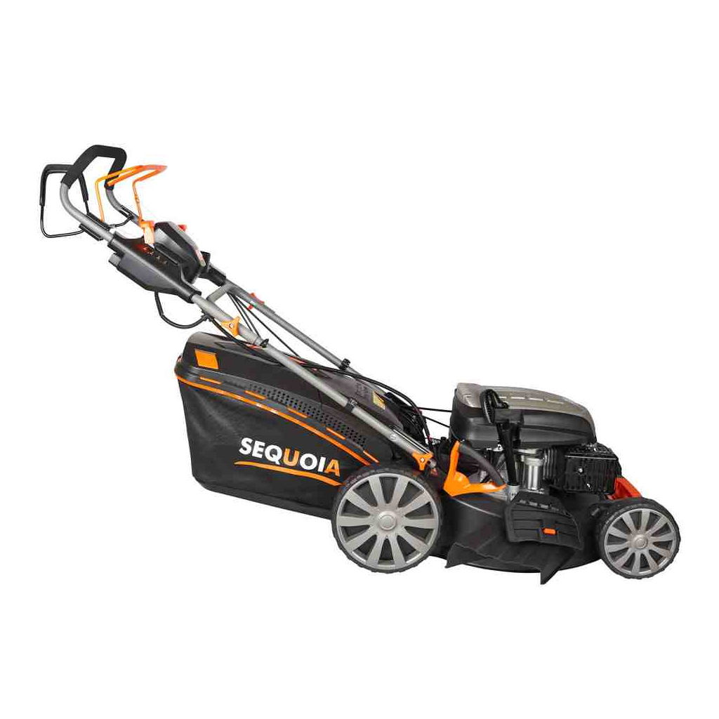 Газонокосарка SEQUOIA бензинова самохідна, 4.2 кВт, 53 см, 25-75 мм, 65 л (SPLM5300SVE)