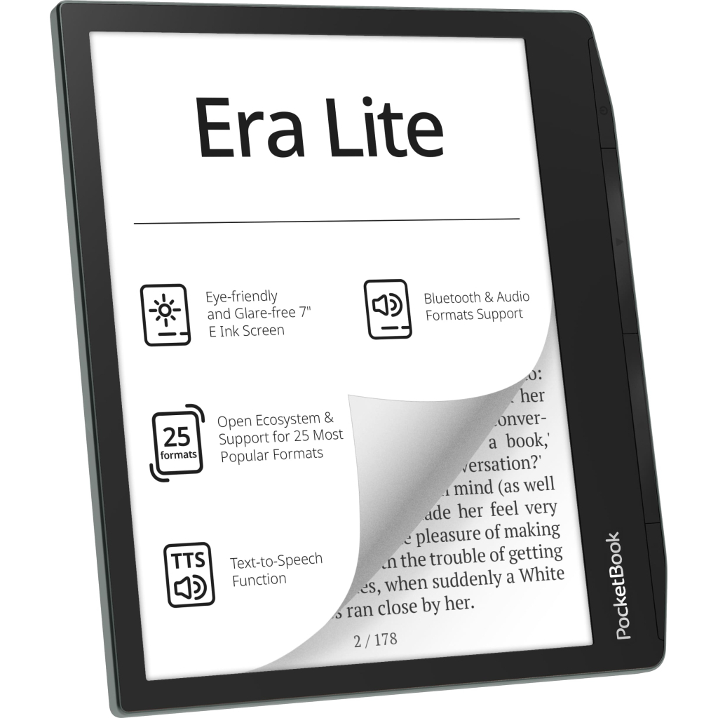 Електронна книга Pocketbook 710 Era Lite, Stone Green (PB710-9-WW) Електронна книга Pocketbook 710 Era Lite, Stone Green (PB710-9-WW)
