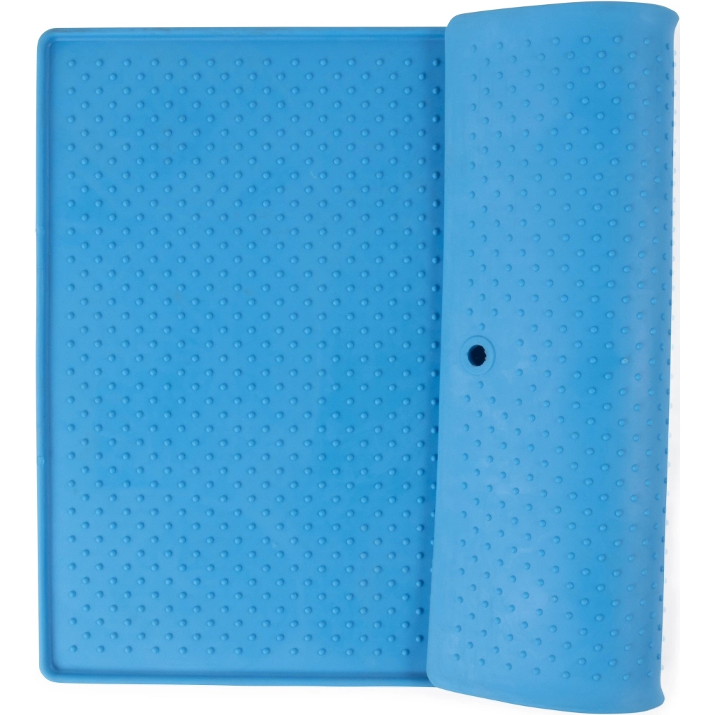 Килимок під миски Dexas Pet Bowl Grippmat Large антиковзкий 60х43 см блакитний (0084297308841)