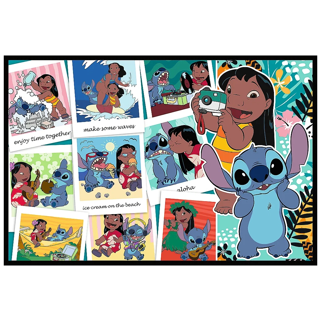 Пазл Trefl Lilo&Stitch Щасливе життя Стіча 2х200 елементів (5900511133349)