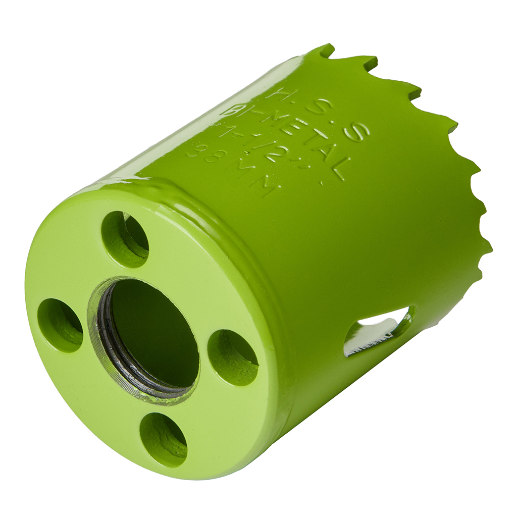 Коронка Alloid біметалева, 38мм (HS-30038) Коронка Alloid біметалева, 38мм (HS-30038)