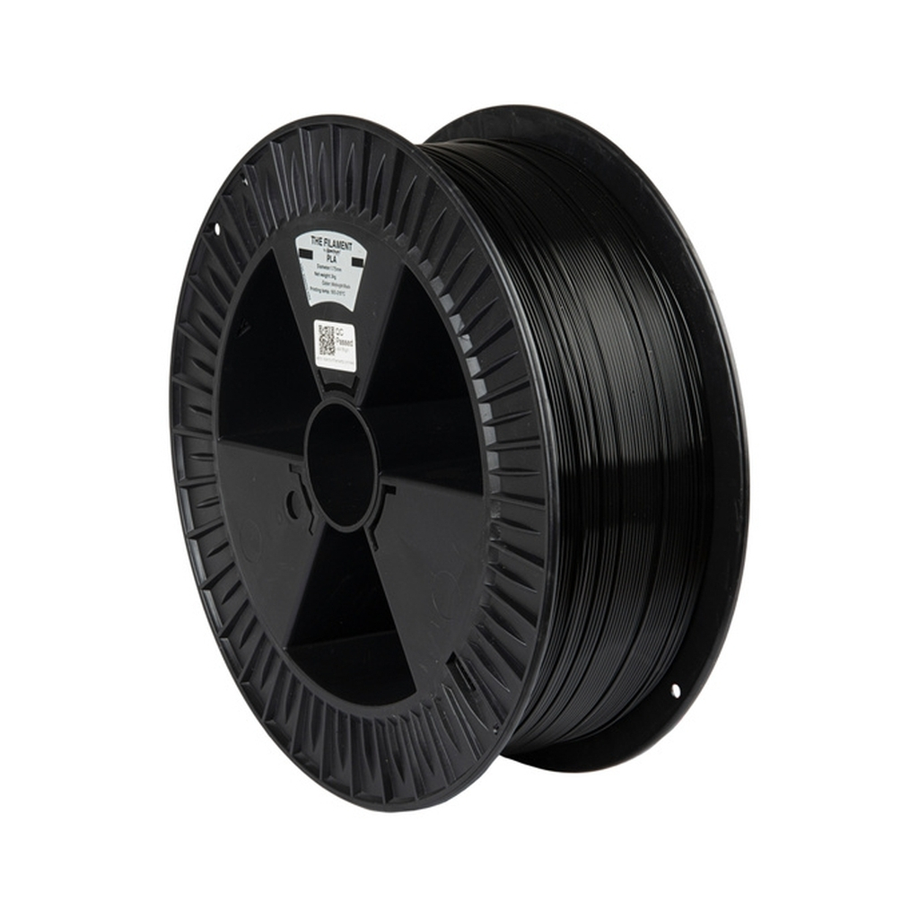 Пластик для 3D-принтера The Filament PLA 1.75mm 3kg MIDNIGHT BLACK (TF-24082)