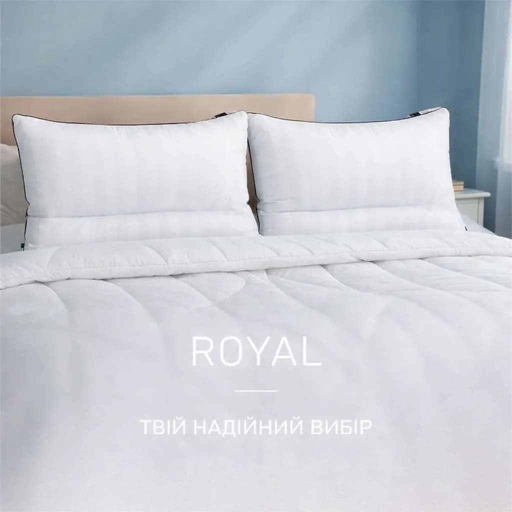 Ковдра MirSon Набір 9567 Royal Ковдра літня Євро 200х220 Wool + Дві подушки 50х70 (2200010806557)