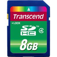 Карта пам'яті Transcend 8Gb SDHC class 4 (TS8GSDHC4)