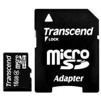 Карта пам'яті Transcend 16Gb microSDHC class 4 (TS16GUSDHC4)